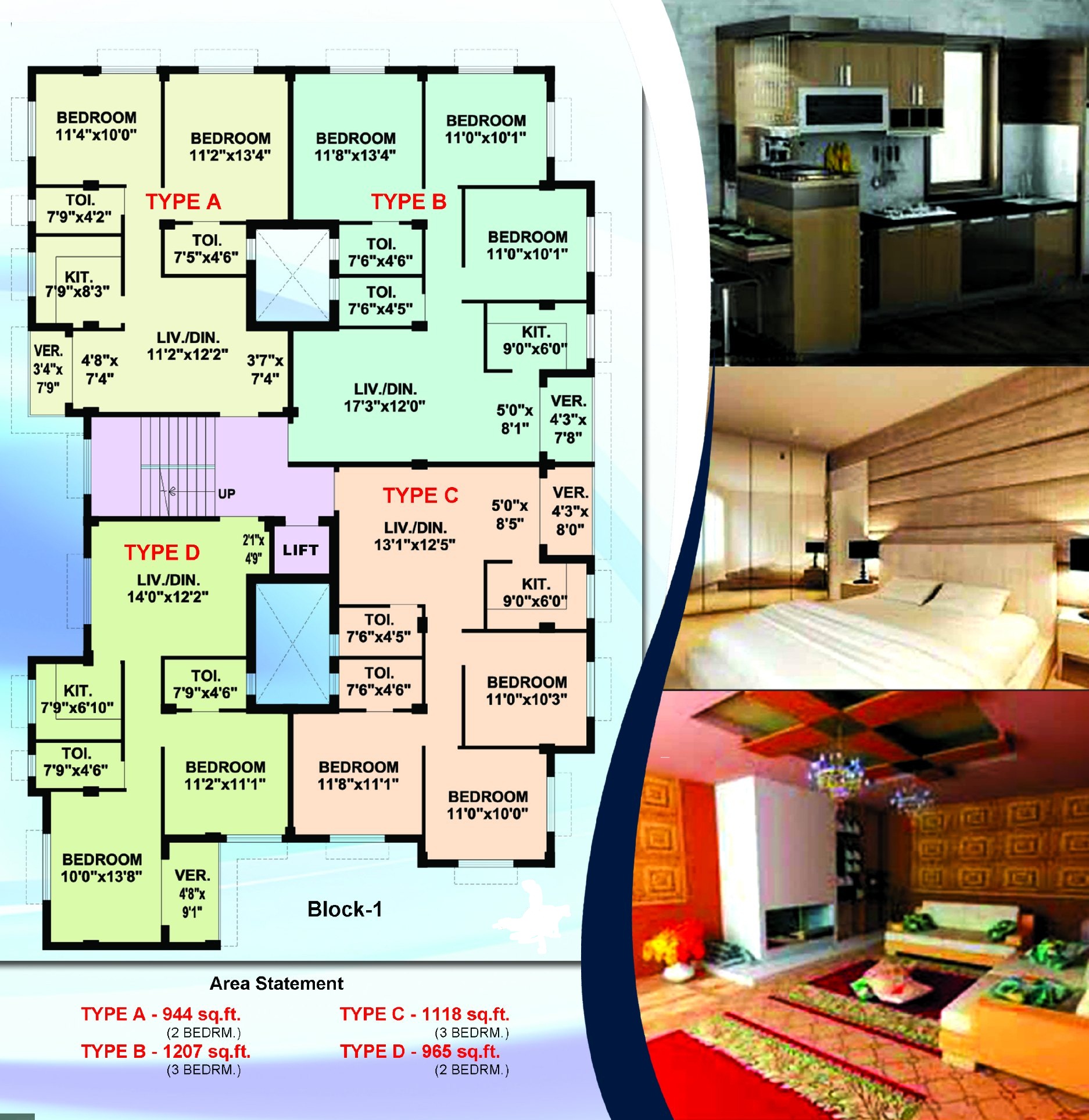 Block-1 Area Statement of Pabitra Group of Companies