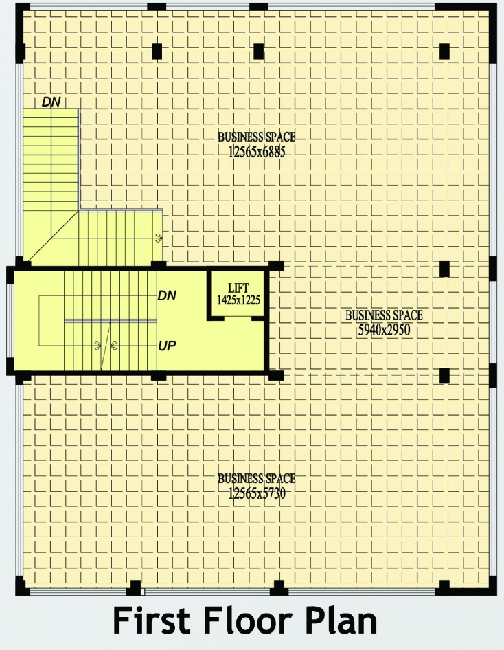 First Floor Plan in PabitraBhawan Project